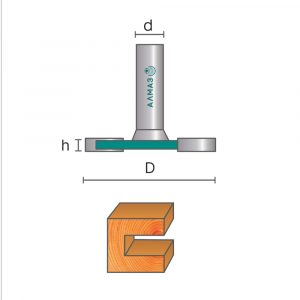 1008 Фреза фальцевая