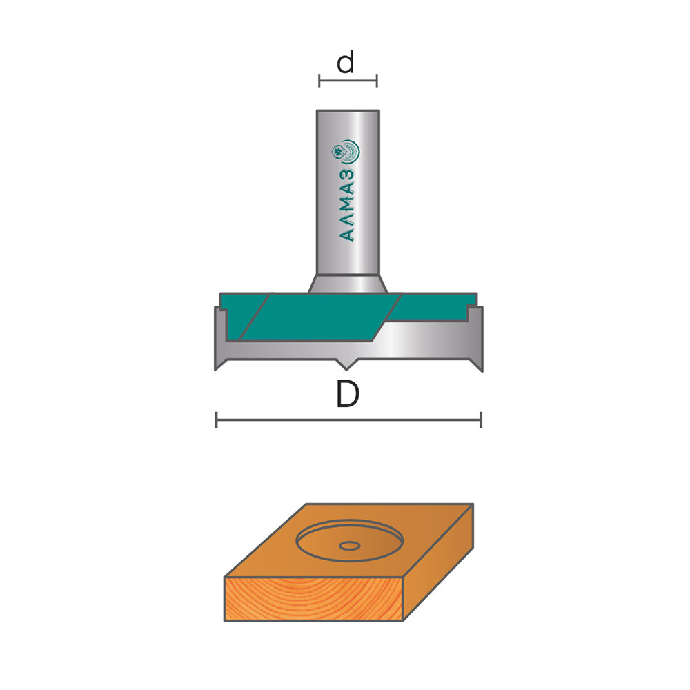 1011 Фреза Форстнера