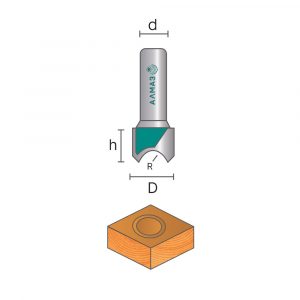 1026 Фреза фасонная