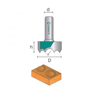 1027 Фреза фасонная