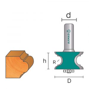 2015 Фреза кромочная фигурная