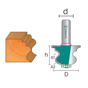 2020 Фреза кромочная мультипрофильная