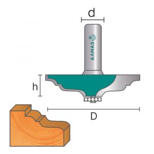 2111 Фреза фигирейная горизонтальная