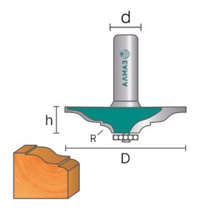 2112 Фреза фигирейная горизонтальная