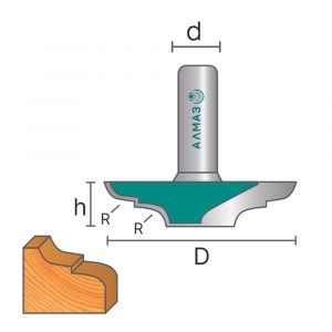 2152 Фреза фигирейная горизонтальная