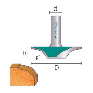 2156 Фреза фигирейная горизонтальная