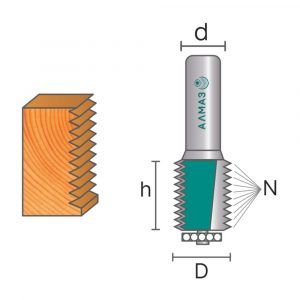 2500 Фреза микрошип №6