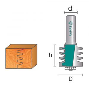 2501 Фреза микрошип