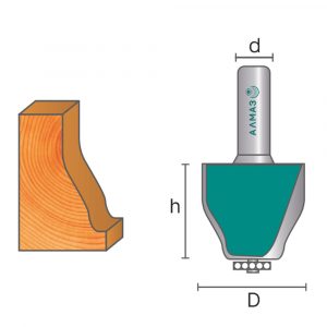 3013 Фреза фигирейная вертикальная