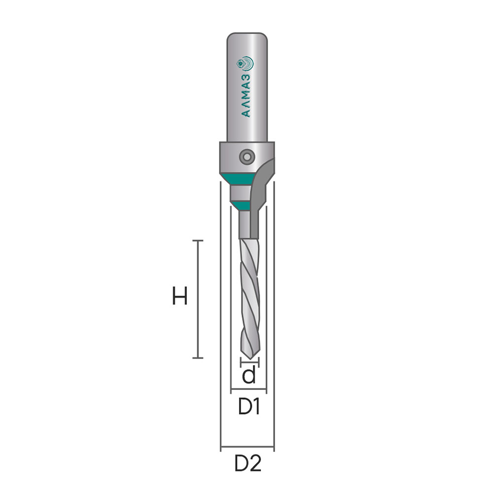 Сверло конфирмат