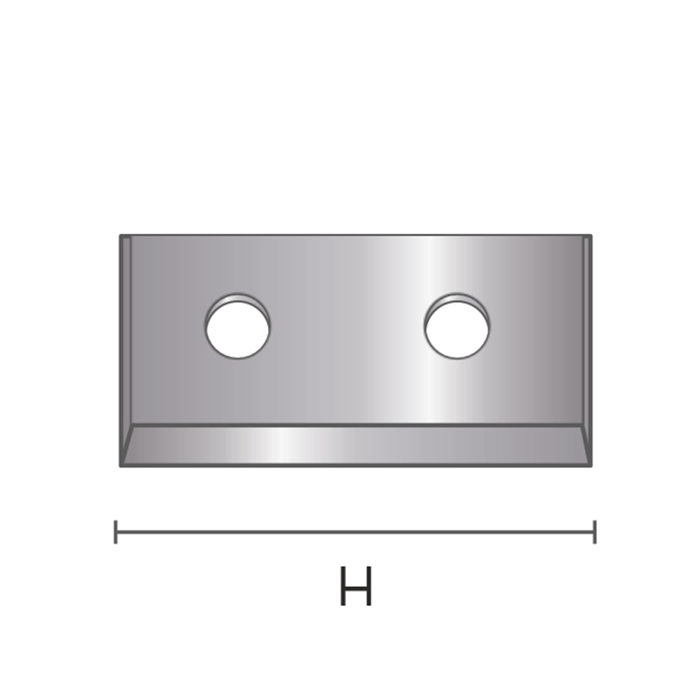 Пластина сменная для фрез (x2)